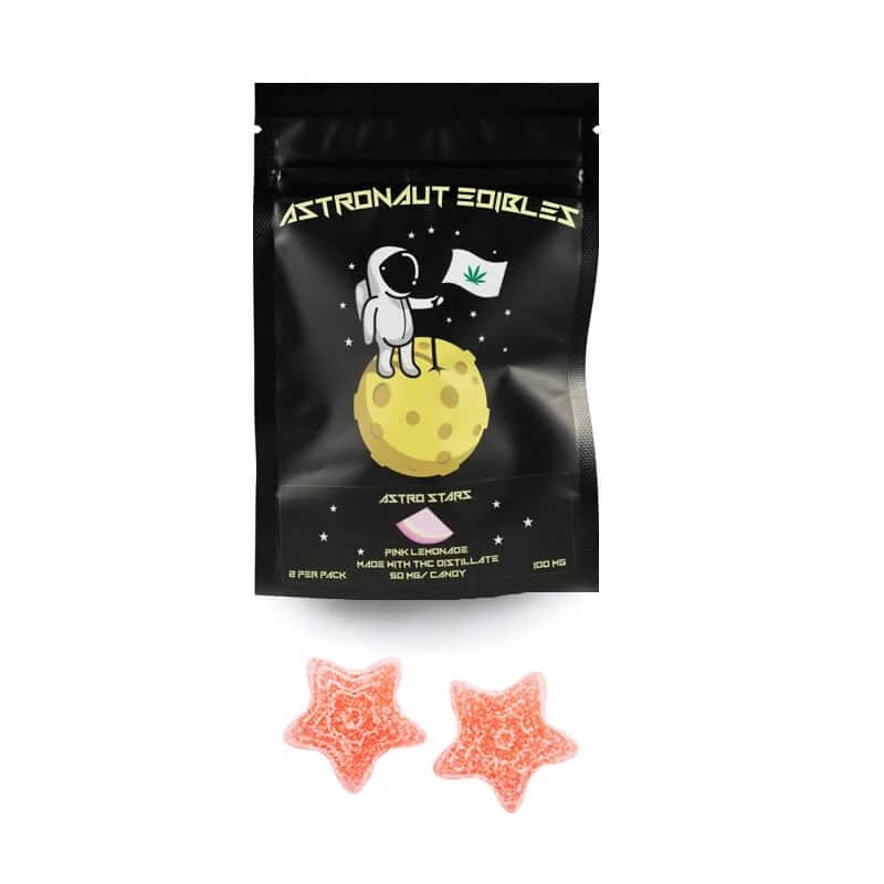 astronaut edibles pinklemonade